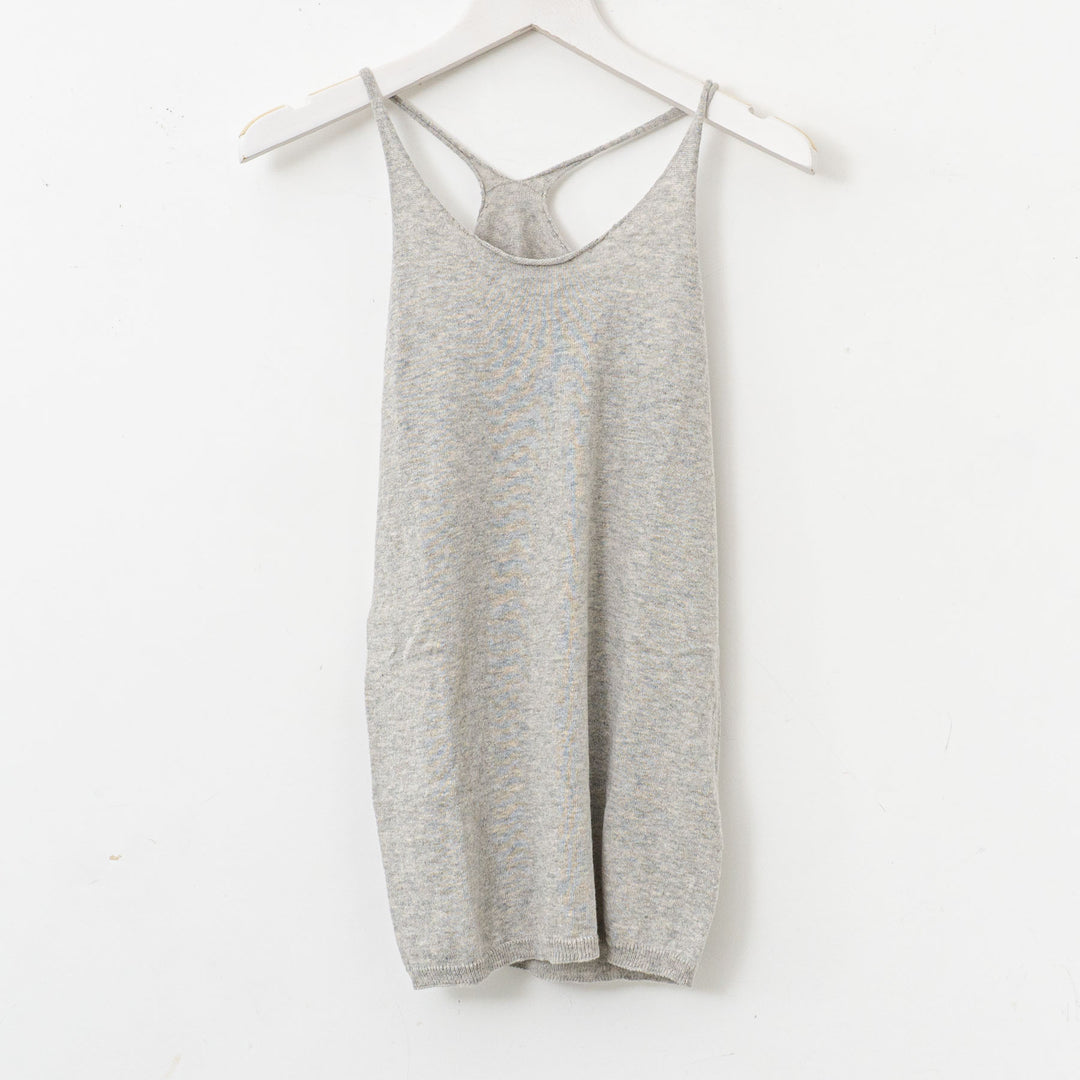 evam eva/　cotton cashmere camisole V002K045