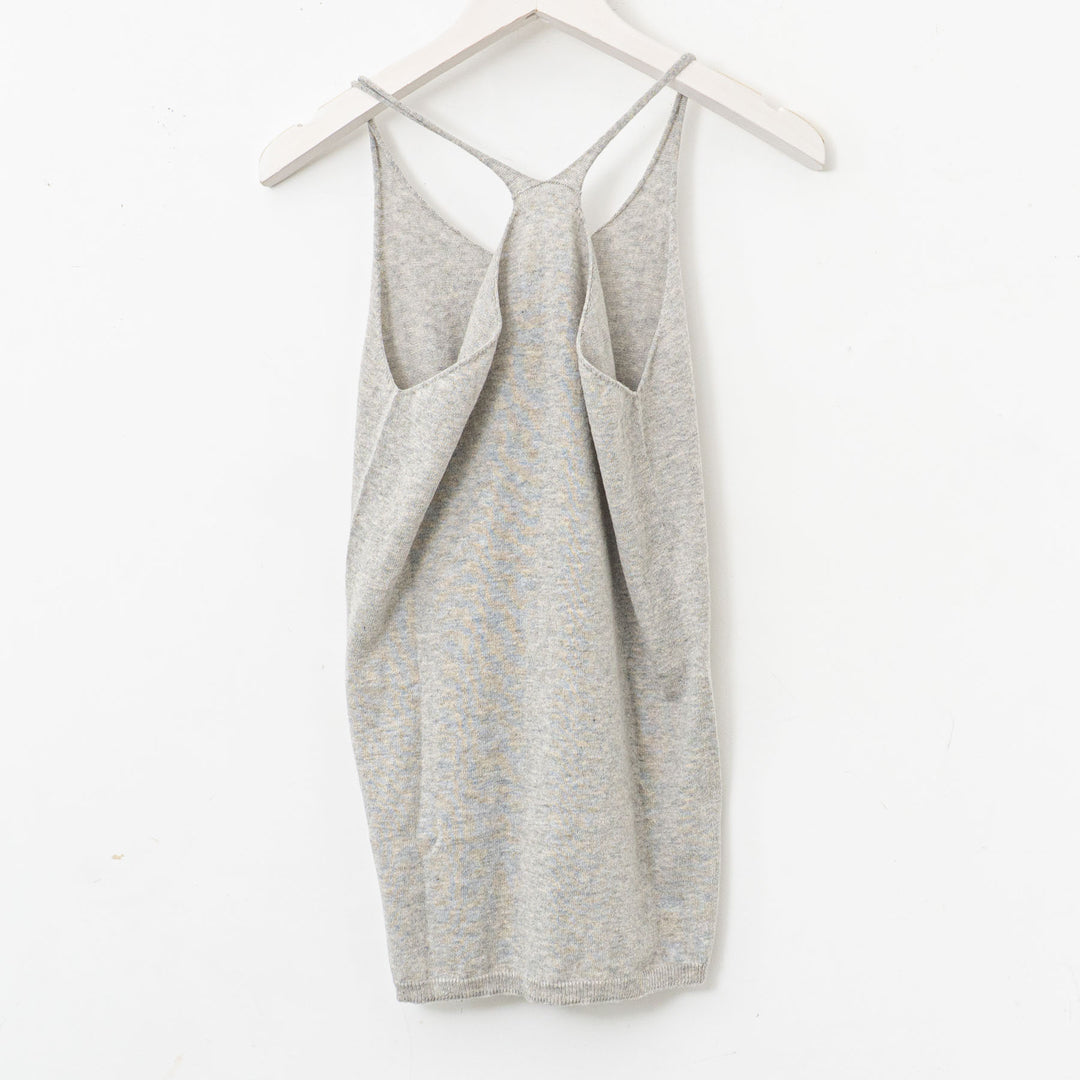 evam eva/　cotton cashmere camisole V002K045