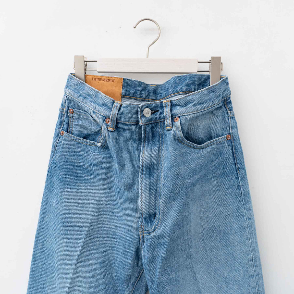 KAPTAIN SUNSHINE｜MEN　Skate Shoecut Denim Pants