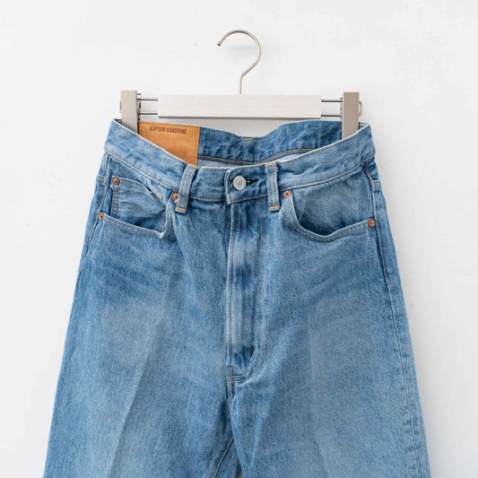 KAPTAIN SUNSHINE｜MEN　Skate Shoecut Denim Pants