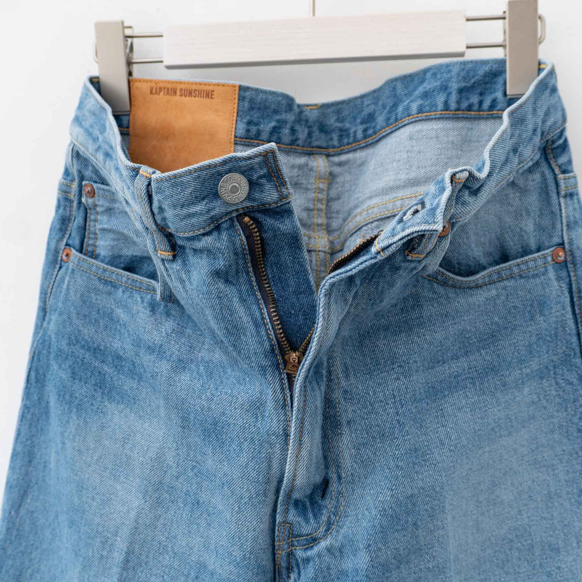 KAPTAIN SUNSHINE｜MEN　Skate Shoecut Denim Pants
