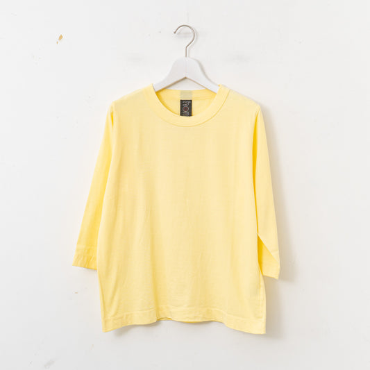 homspun｜天竺7分袖Tシャツ 251-6450