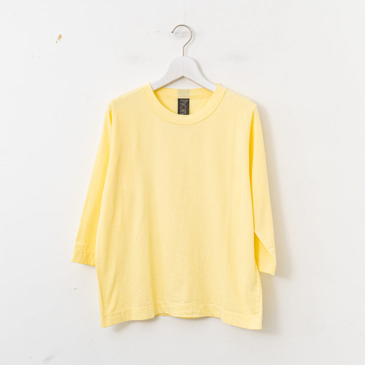 homspun /　天竺7分袖Tシャツ 251-6450 -Y