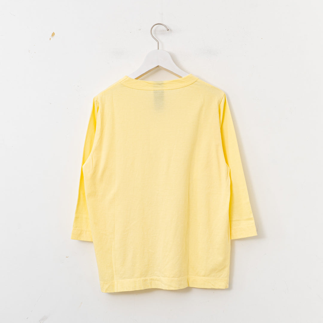 homspun /　天竺7分袖Tシャツ 251-6450 -Y
