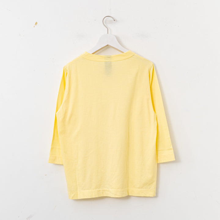 homspun /　天竺7分袖Tシャツ 251-6450 -Y