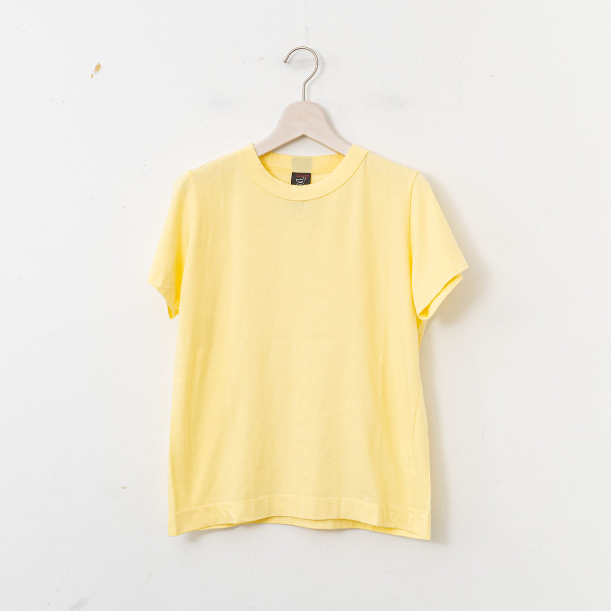 homspun｜天竺半袖Tシャツ-Y 251-6271,252-6271（イエロー）