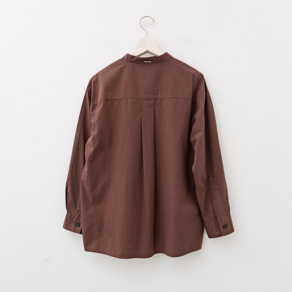 MHL.｜WOMEN　GARMENT DYE COTTON POPLIN
