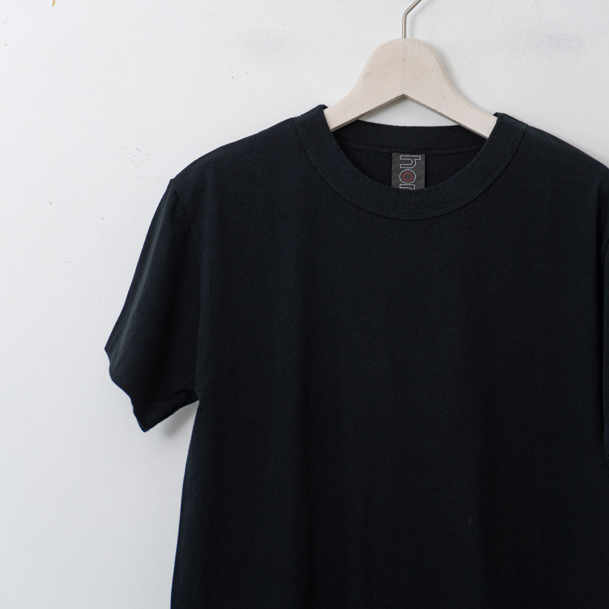 homspun｜天竺半袖Tシャツ-Y 261-6272（5.black）
