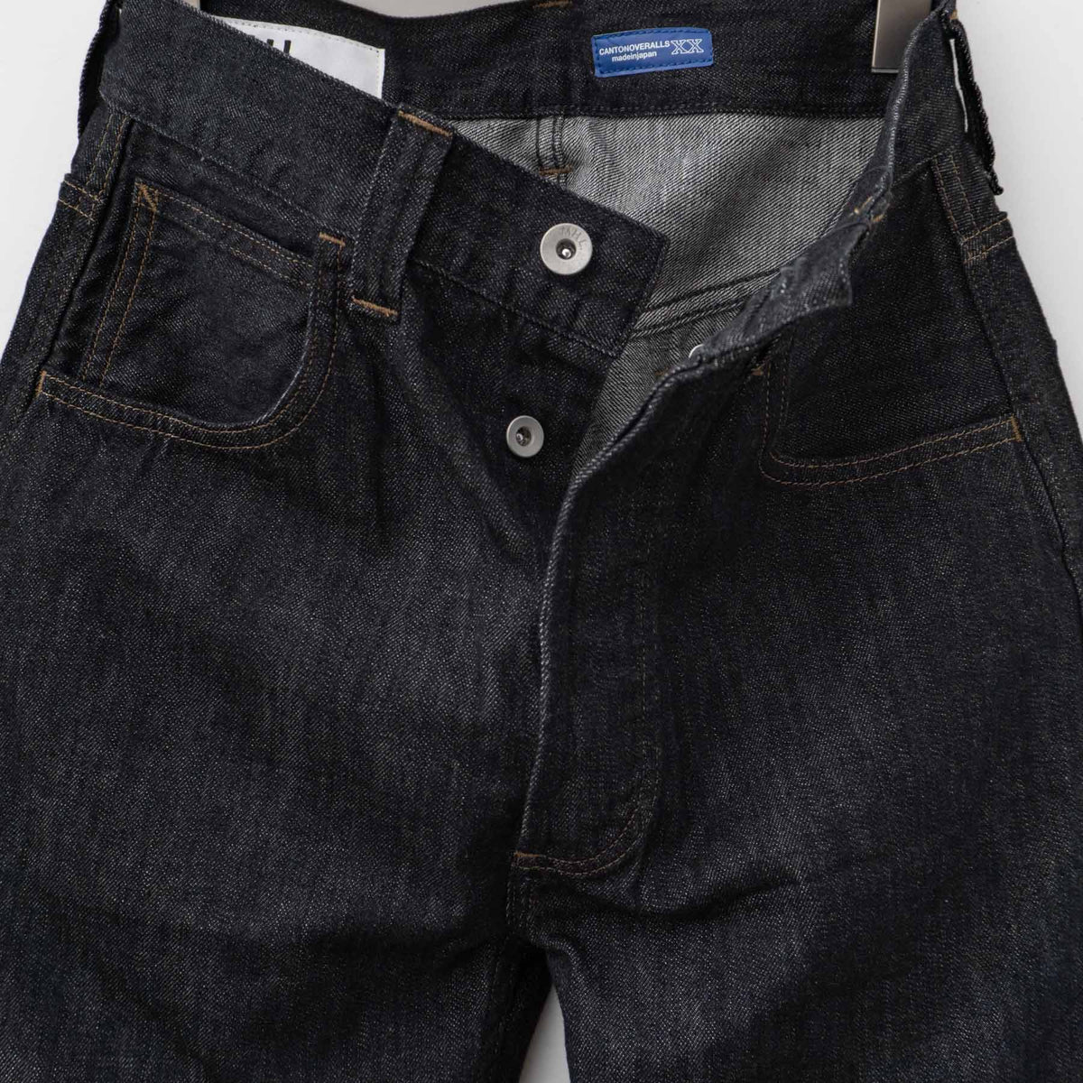 MHL.｜WOMEN　CANTON LIGHT DENIM BLACK