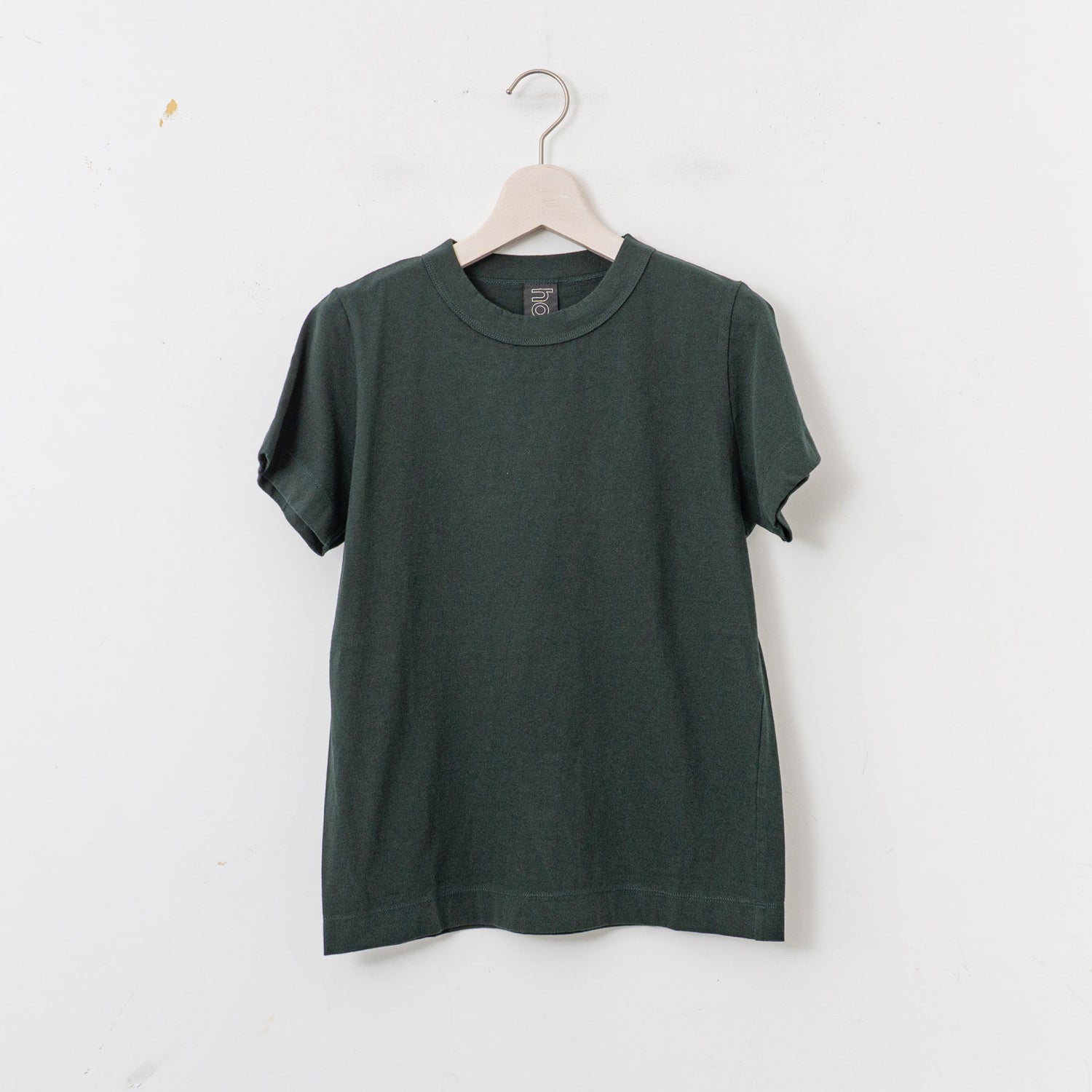 homspun｜天竺半袖Tシャツ-Y 251-6271,252-6271（ダークグリーン）