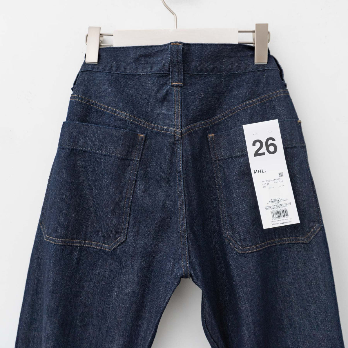 MHL.｜WOMEN　CANTON LIGHT DENIM