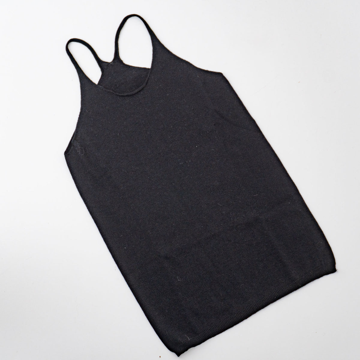 evam eva｜cotton cashmere camisole V002K045（90.black）