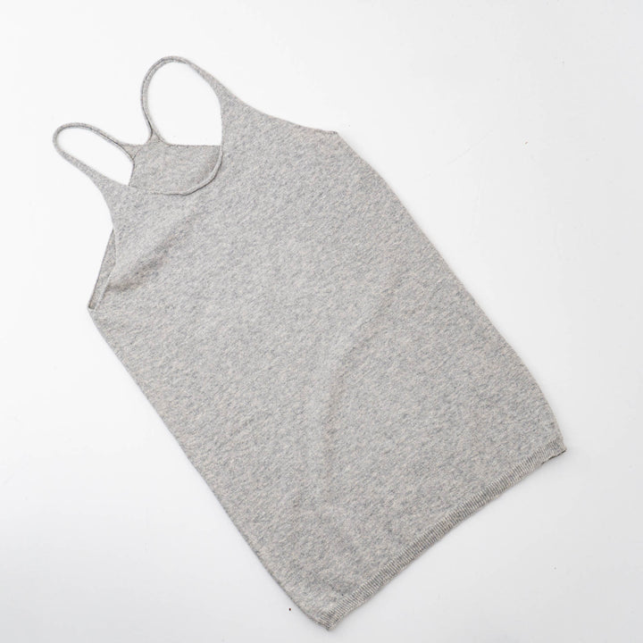 evam eva/　cotton cashmere camisole V002K045
