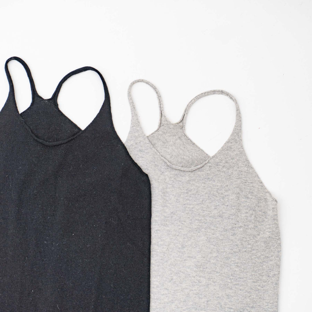 evam eva/　cotton cashmere camisole V002K045