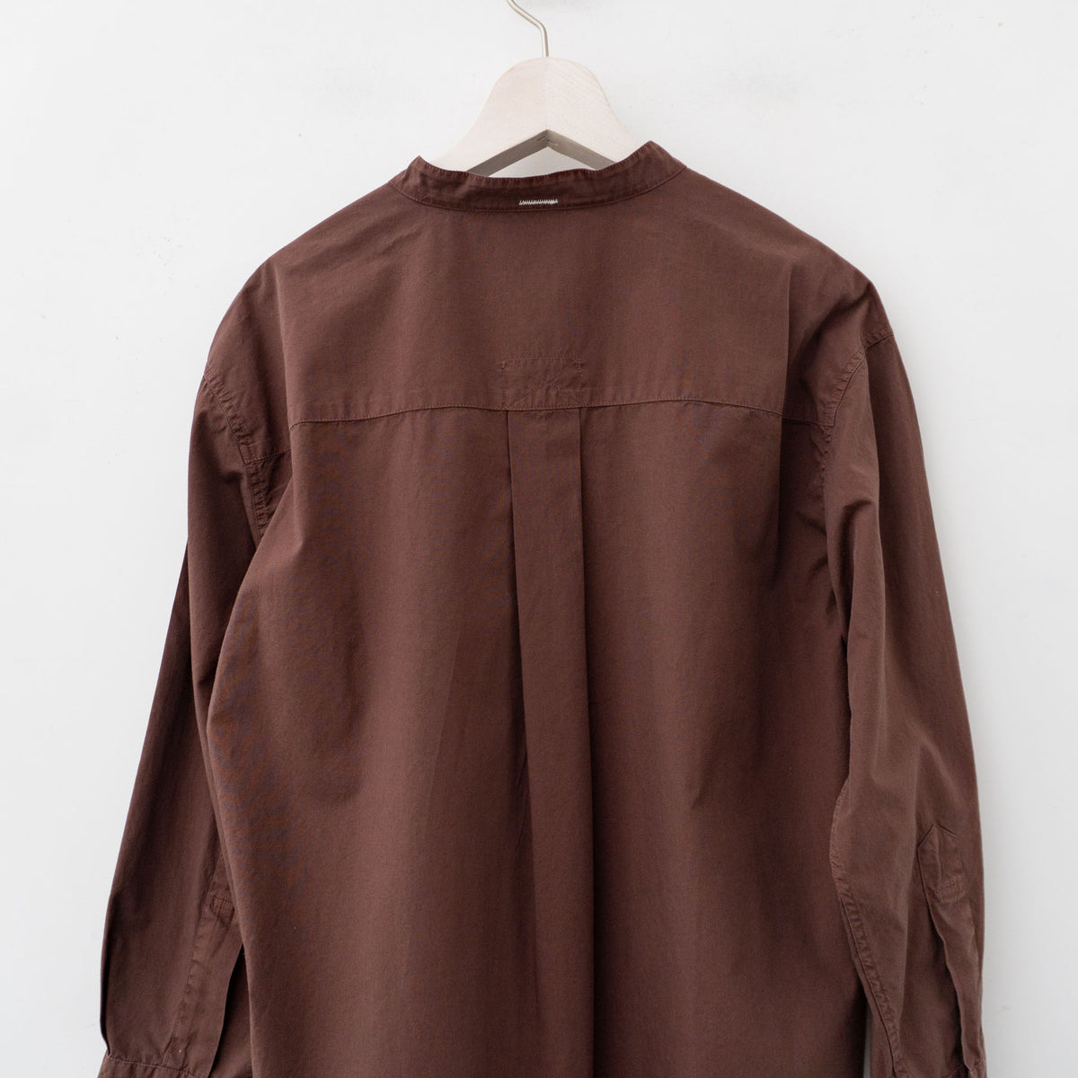 MHL.｜WOMEN　GARMENT DYE COTTON POPLIN