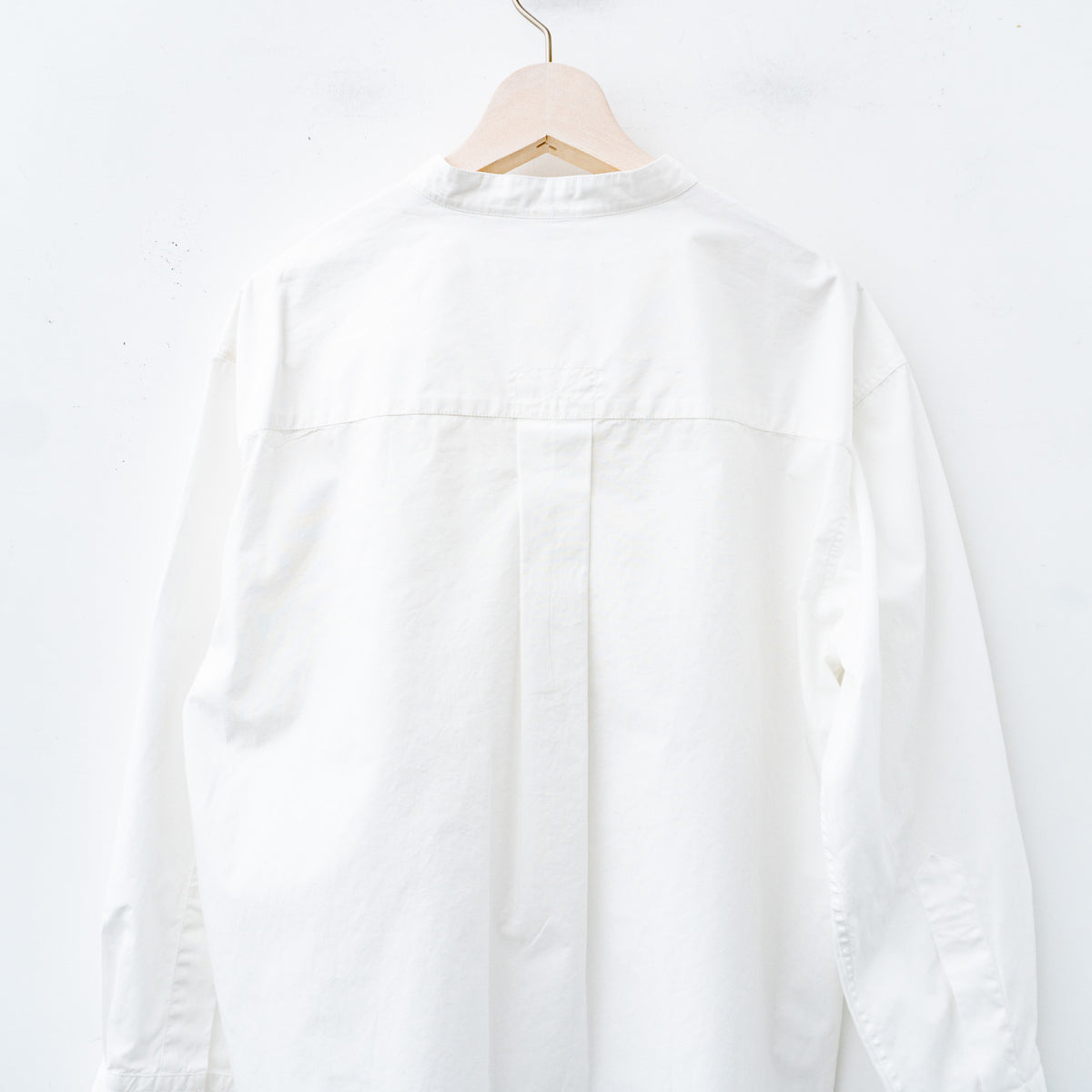 MHL.｜WOMEN　GARMENT DYE COTTON POPLIN