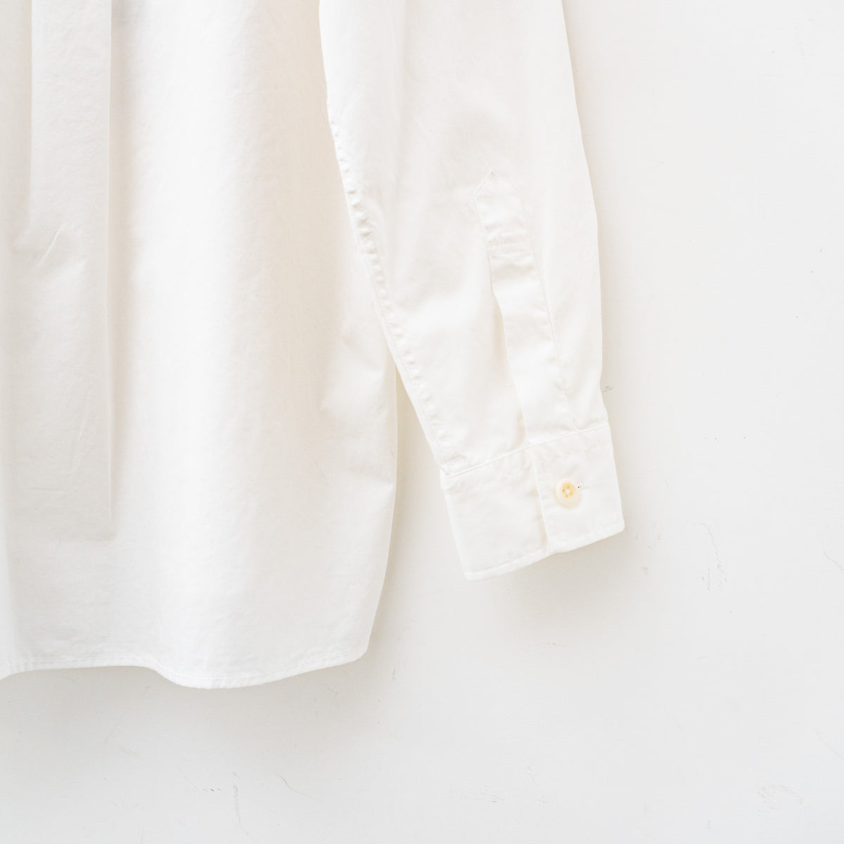 MHL.｜WOMEN　GARMENT DYE COTTON POPLIN