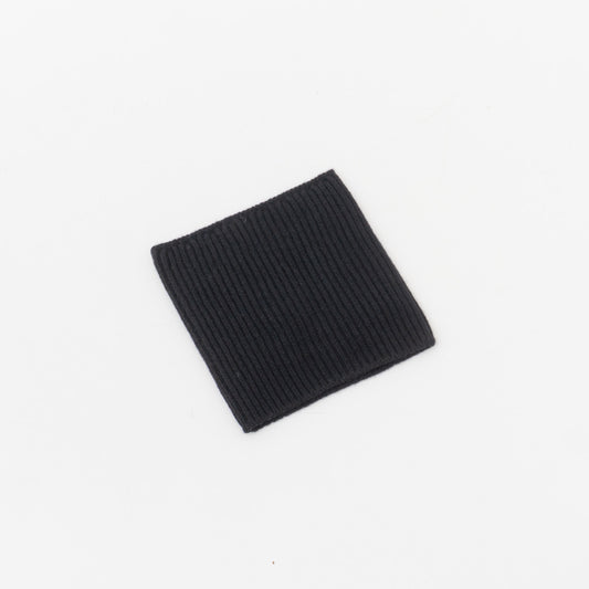 NEW 2026AW mature ha.｜neck warmer - superfine wool blend MK-WS06-Y（black）