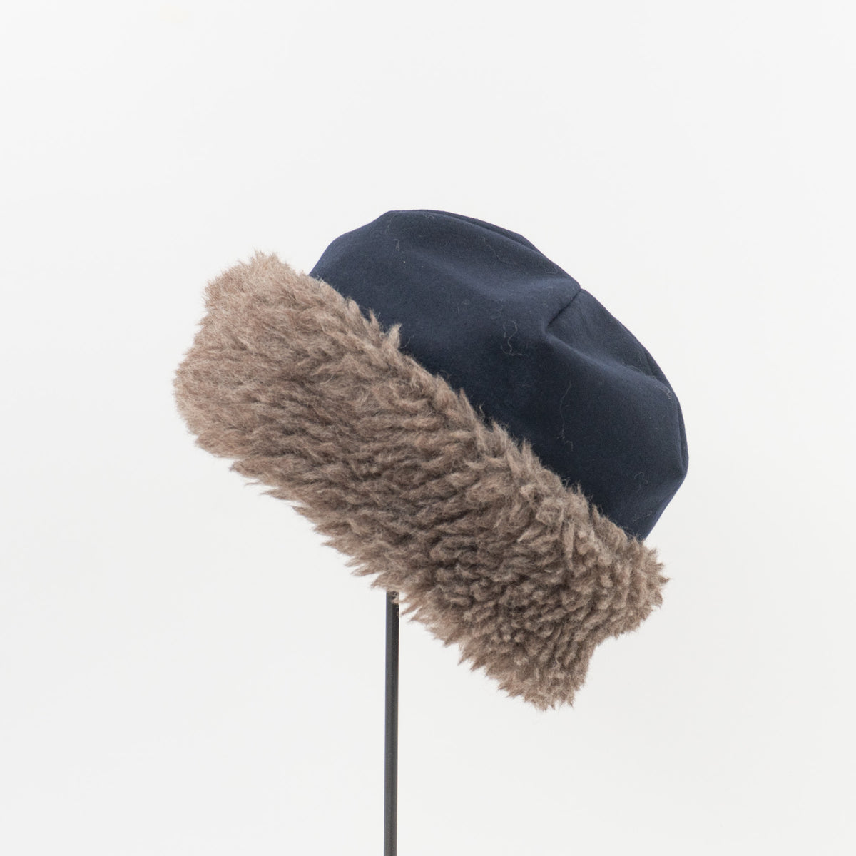 NEW 2026AW mature ha.｜reversible beanie - boa MAW26-07-Y