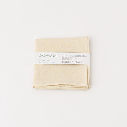SASAWASHI｜ハンカチ（beige）