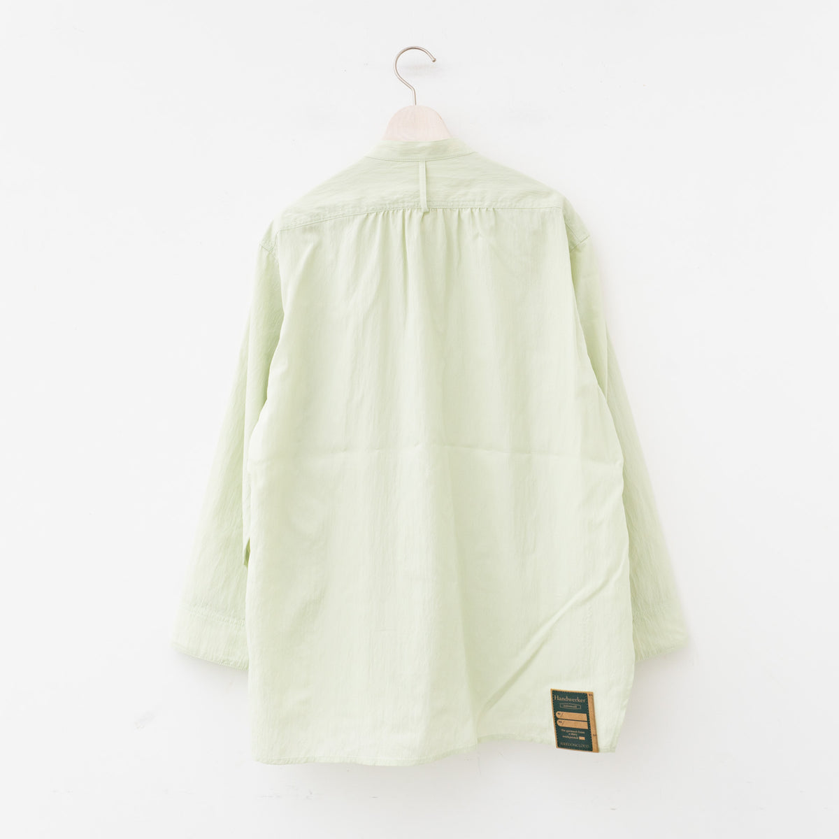 【SALE】ASEEDONCLÖUD｜HW light coat / Typewriter col.Pale green  241610-H