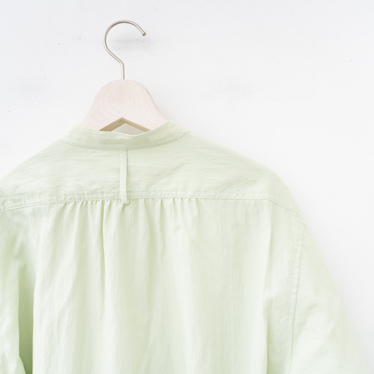 【SALE】ASEEDONCLÖUD｜HW light coat / Typewriter col.Pale green  241610-H