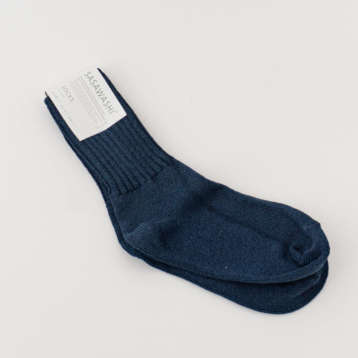 SASAWASHI｜84 リブソックス（navy）