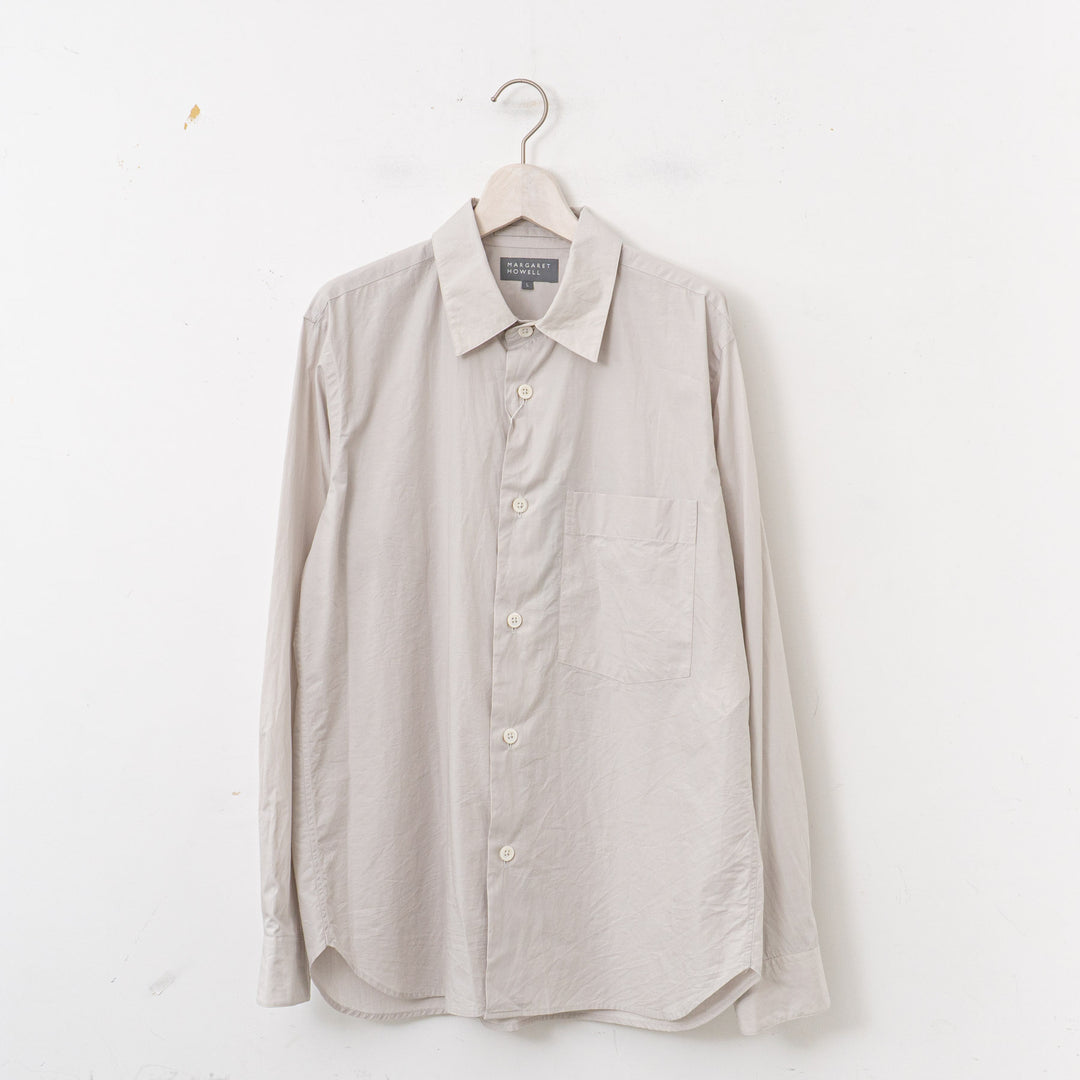 MARGARET HOWELL /MEN　FINE COMPACT COTTON POPLIN II  5794250015-suomi