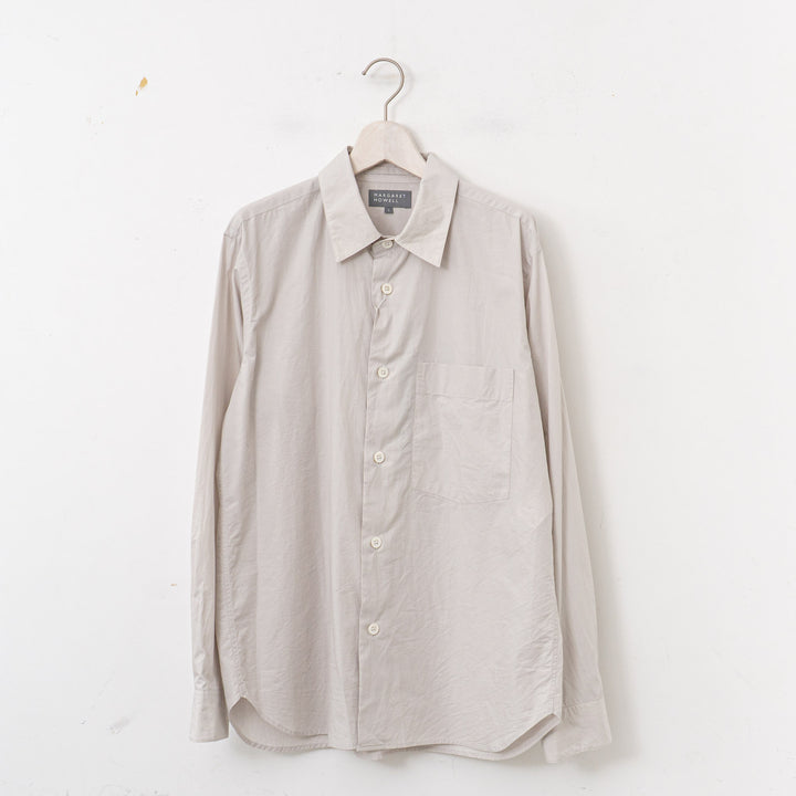 MARGARET HOWELL /MEN　FINE COMPACT COTTON POPLIN II  5794250015-suomi