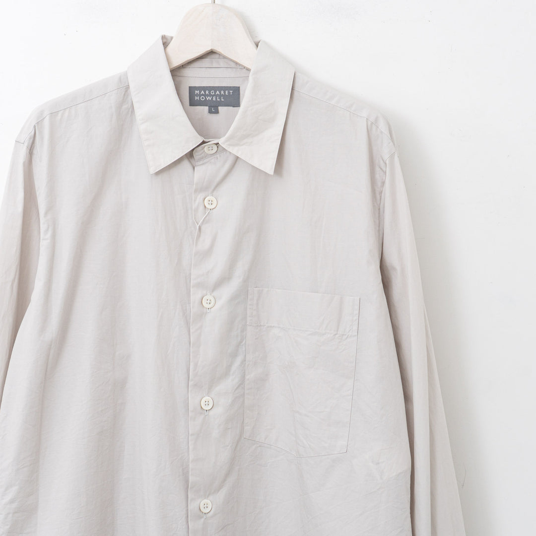 MARGARET HOWELL /MEN　FINE COMPACT COTTON POPLIN II  5794250015-suomi
