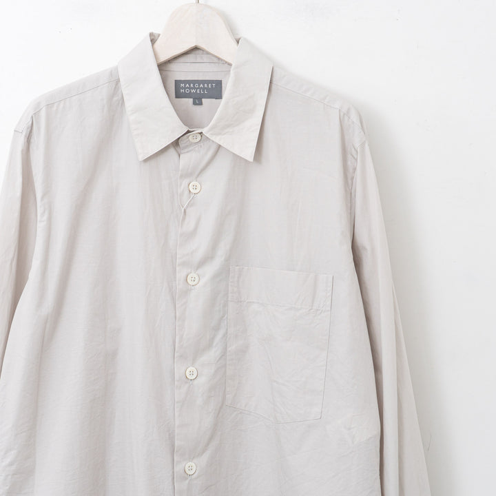 MARGARET HOWELL /MEN　FINE COMPACT COTTON POPLIN II  5794250015-suomi