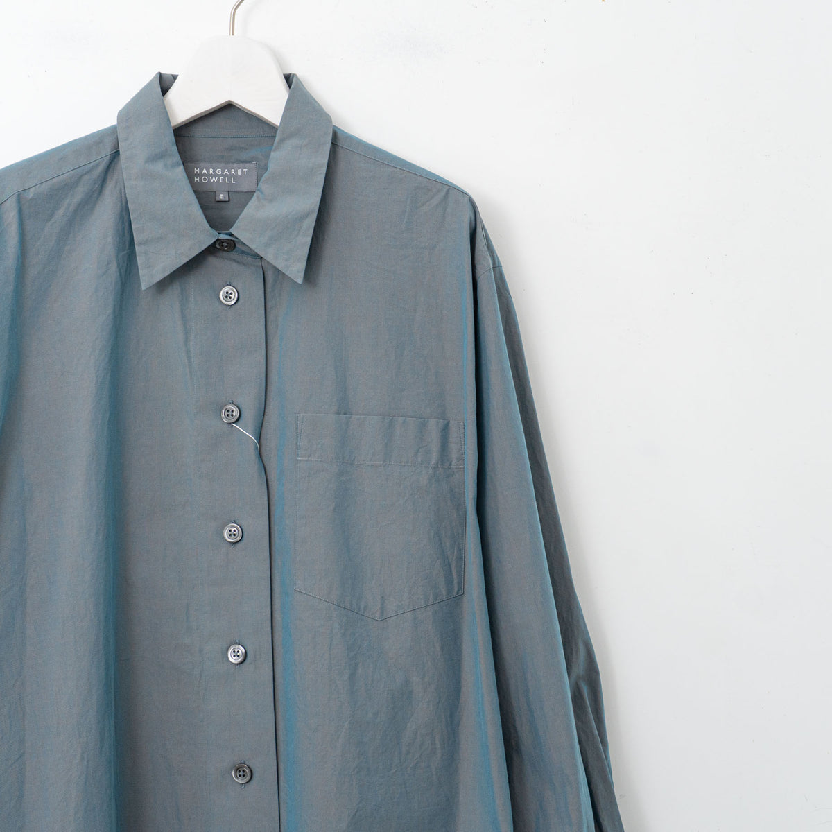 MARGARET HOWELL｜WOMEN　CHAMBRAY COTTON POPLIN 5785153003-suomi