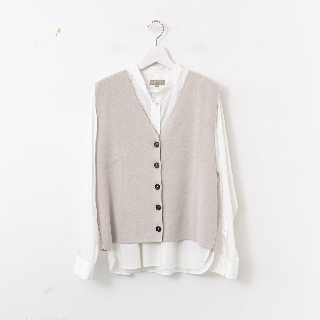 MARGARET HOWELL /WOMEN　RIBBED COTTON CASHMERE 5785161001-suomi