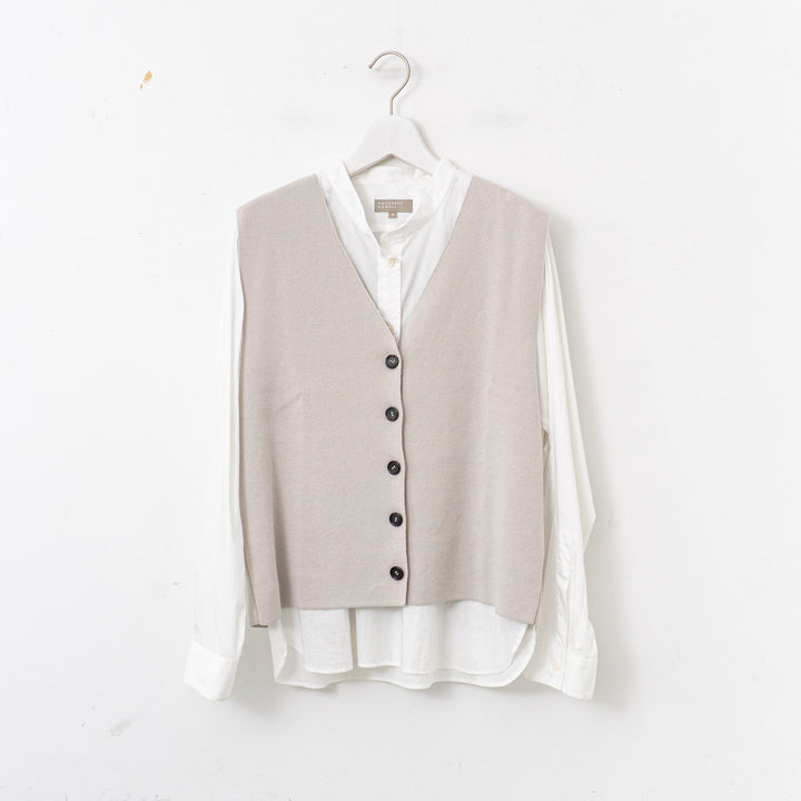 MARGARET HOWELL /WOMEN　RIBBED COTTON CASHMERE 5785161001-suomi