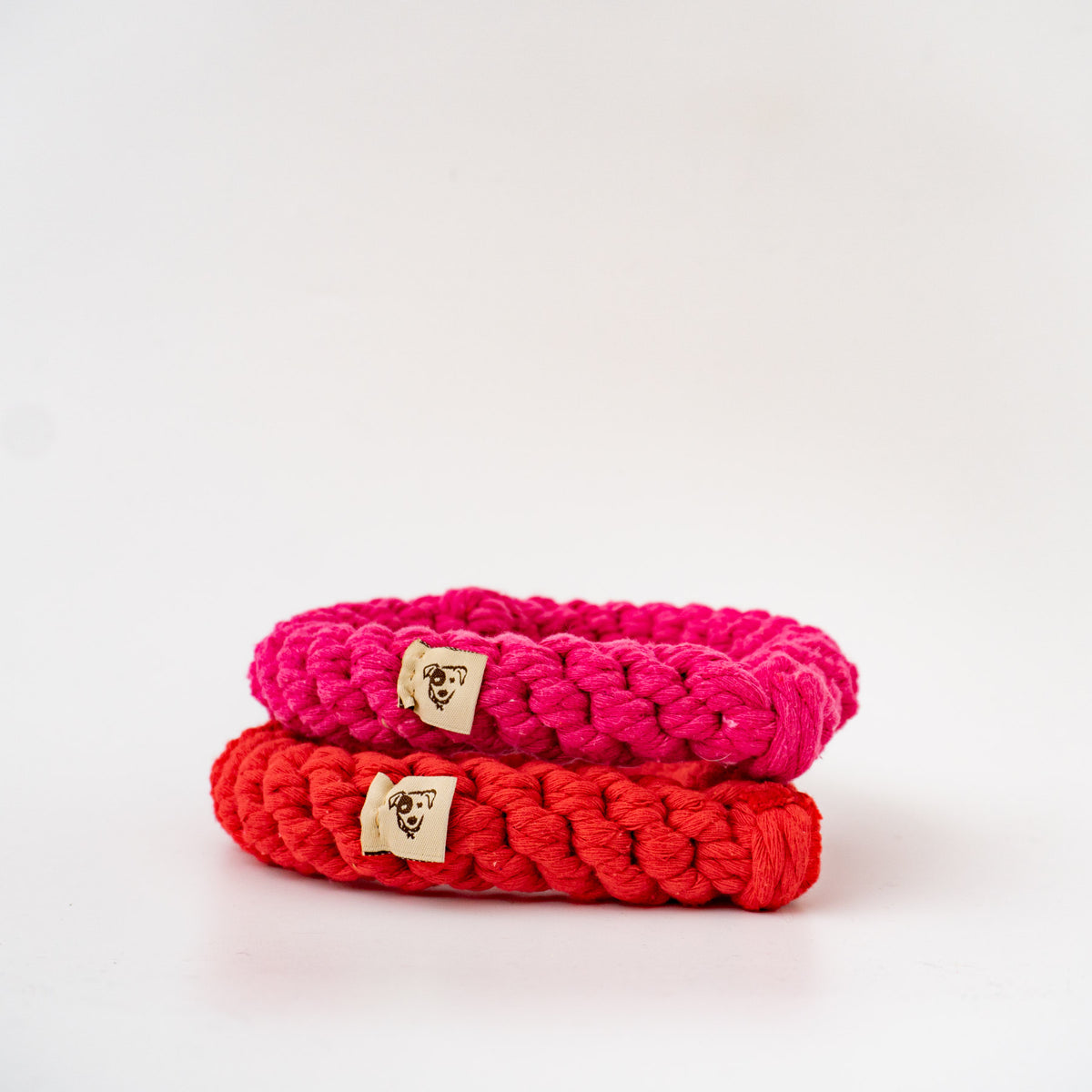 ペット用品 - JAX＆BONES｜Pink Heart 7" Rope Dog Toy
