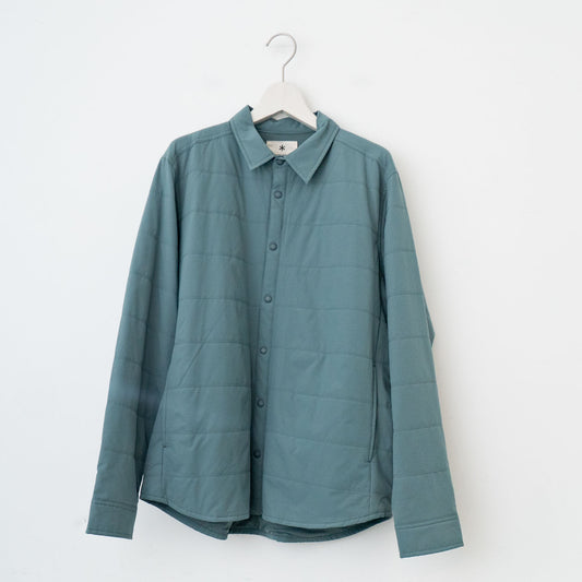 snow peak｜UNISEX　Flexible Insulated Shirt（BALSAM GREEN）