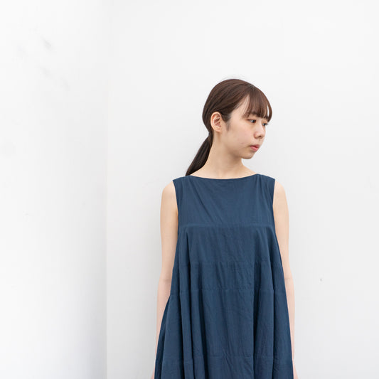 ゴーシュ｜100/1ローンノースリーブワンピース G241-E036