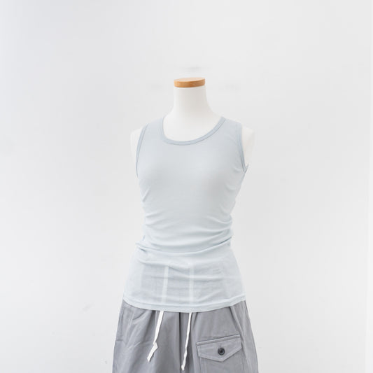 ゴーシュ｜80/1強撚フライス タンクトップ G241-T048