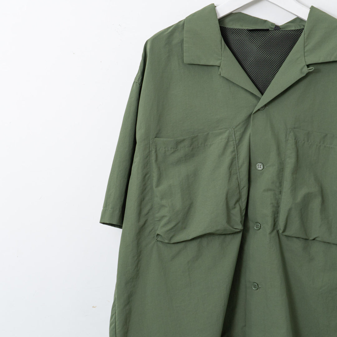 WILD THINGS/UNISEX　S/S CAMP SHIRT