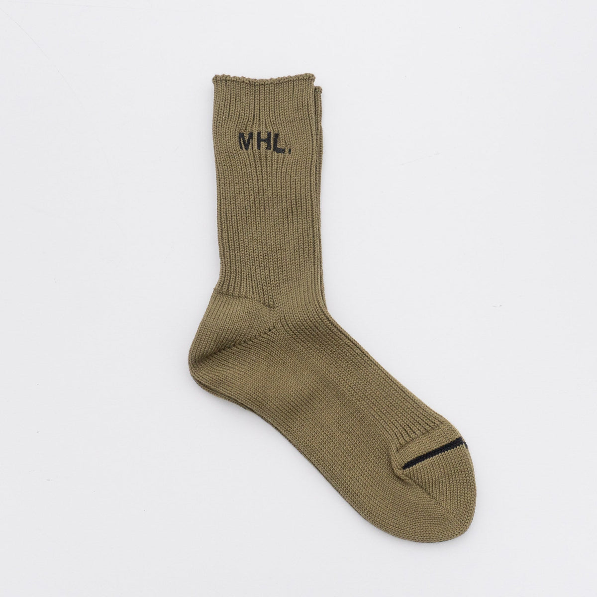 MHL.｜MEN　SPORT SOCKS（OLIVE）