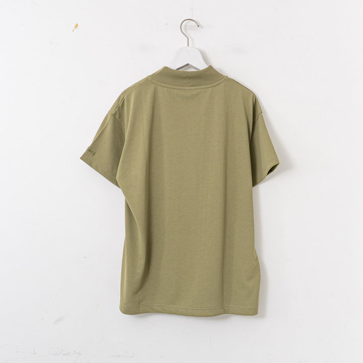 WILD THINGS/UNISEX　TRUE DRY MOCK NECK TEE