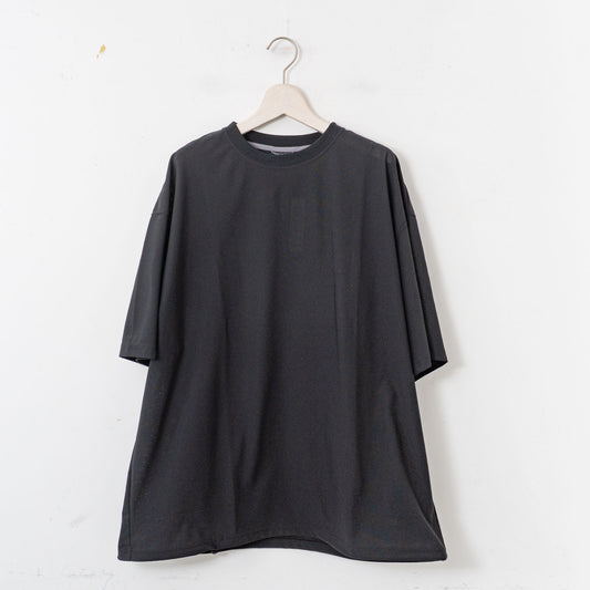 WILD THINGS｜MEN　TECH MESH S/S TEE（BLACK）
