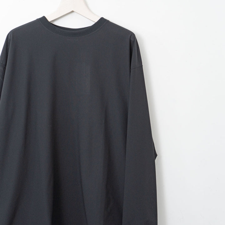 WILD THINGS/MEN　TECH MESH L/S TEE