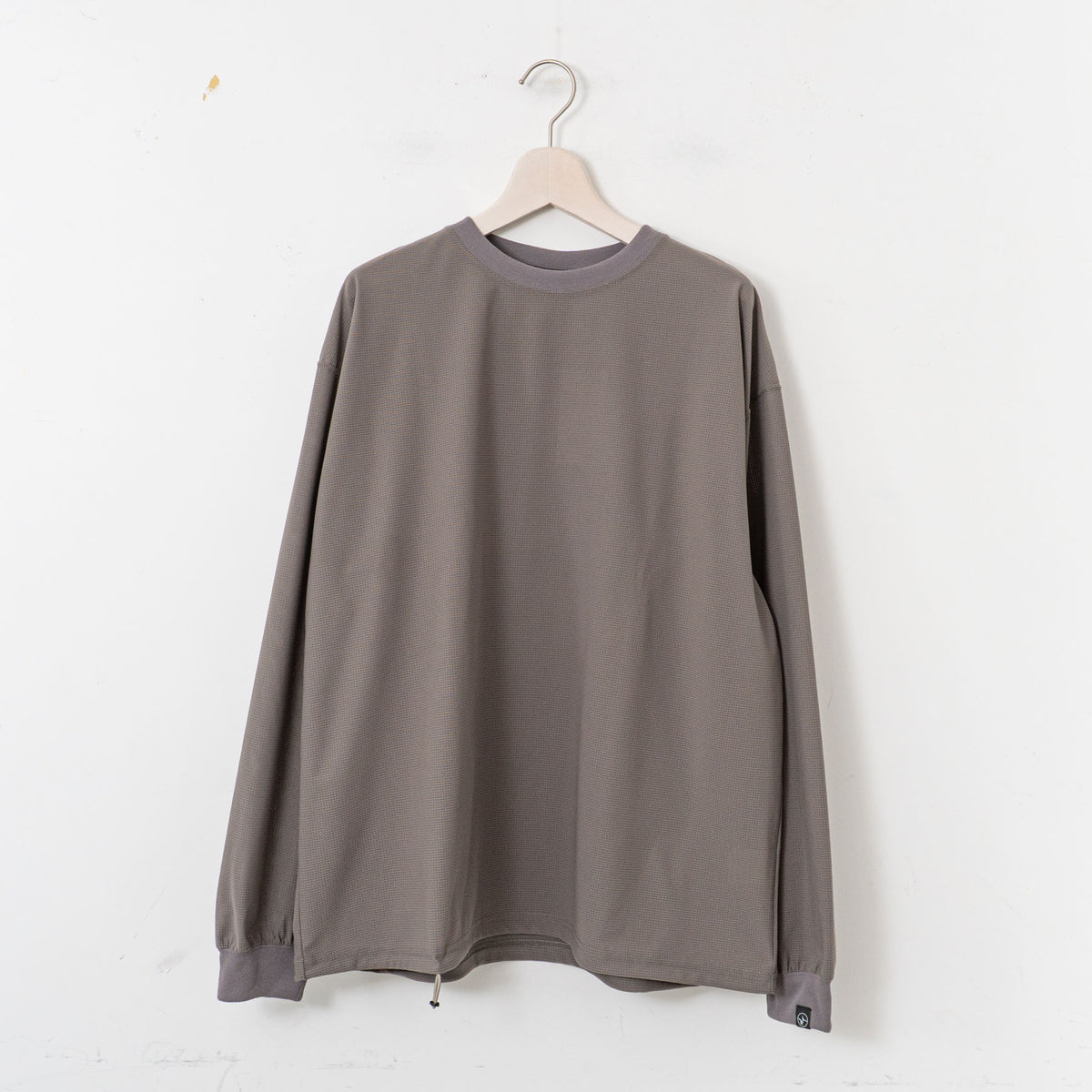WILD THINGS｜MEN　TECH MESH L/S TEE（A.GREY）