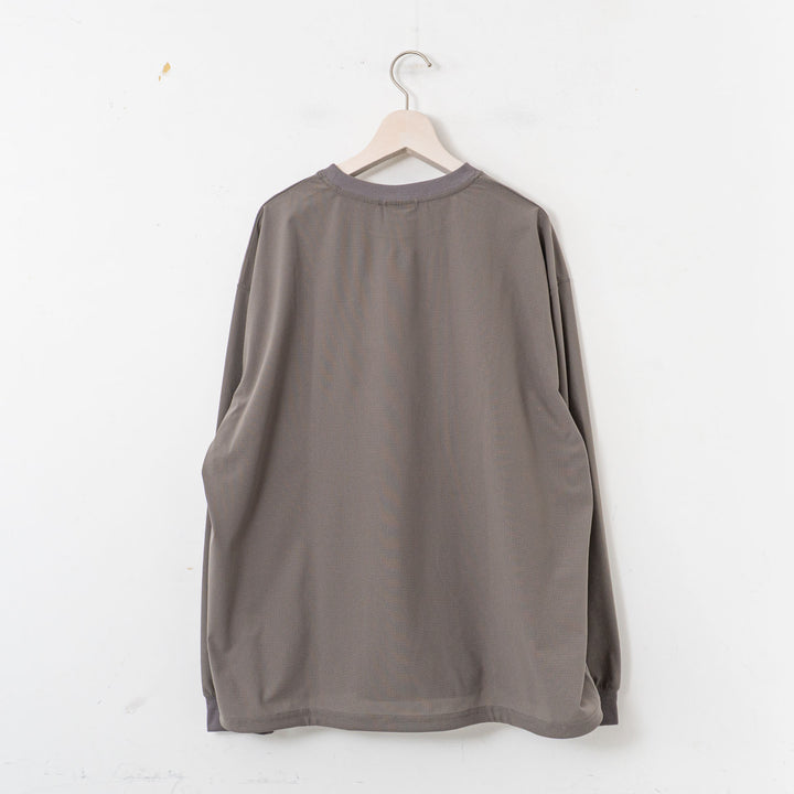 WILD THINGS/MEN　TECH MESH L/S TEE