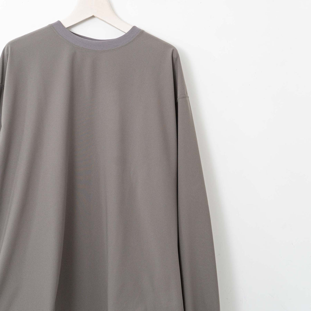 WILD THINGS/MEN　TECH MESH L/S TEE