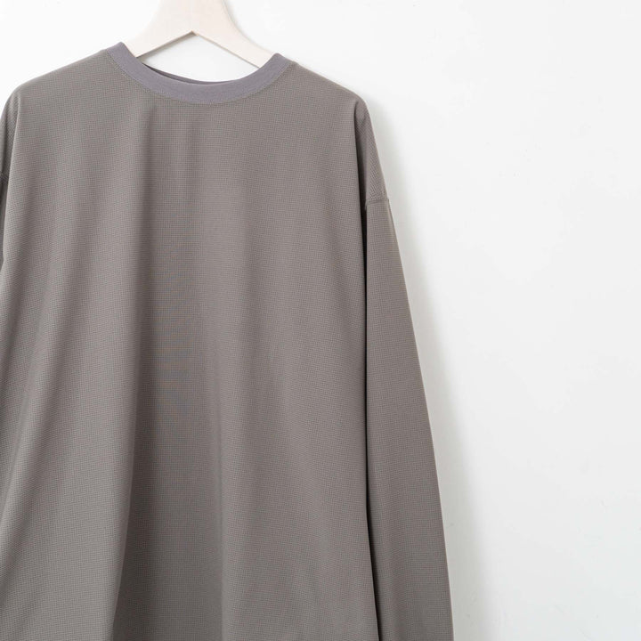 WILD THINGS/MEN　TECH MESH L/S TEE