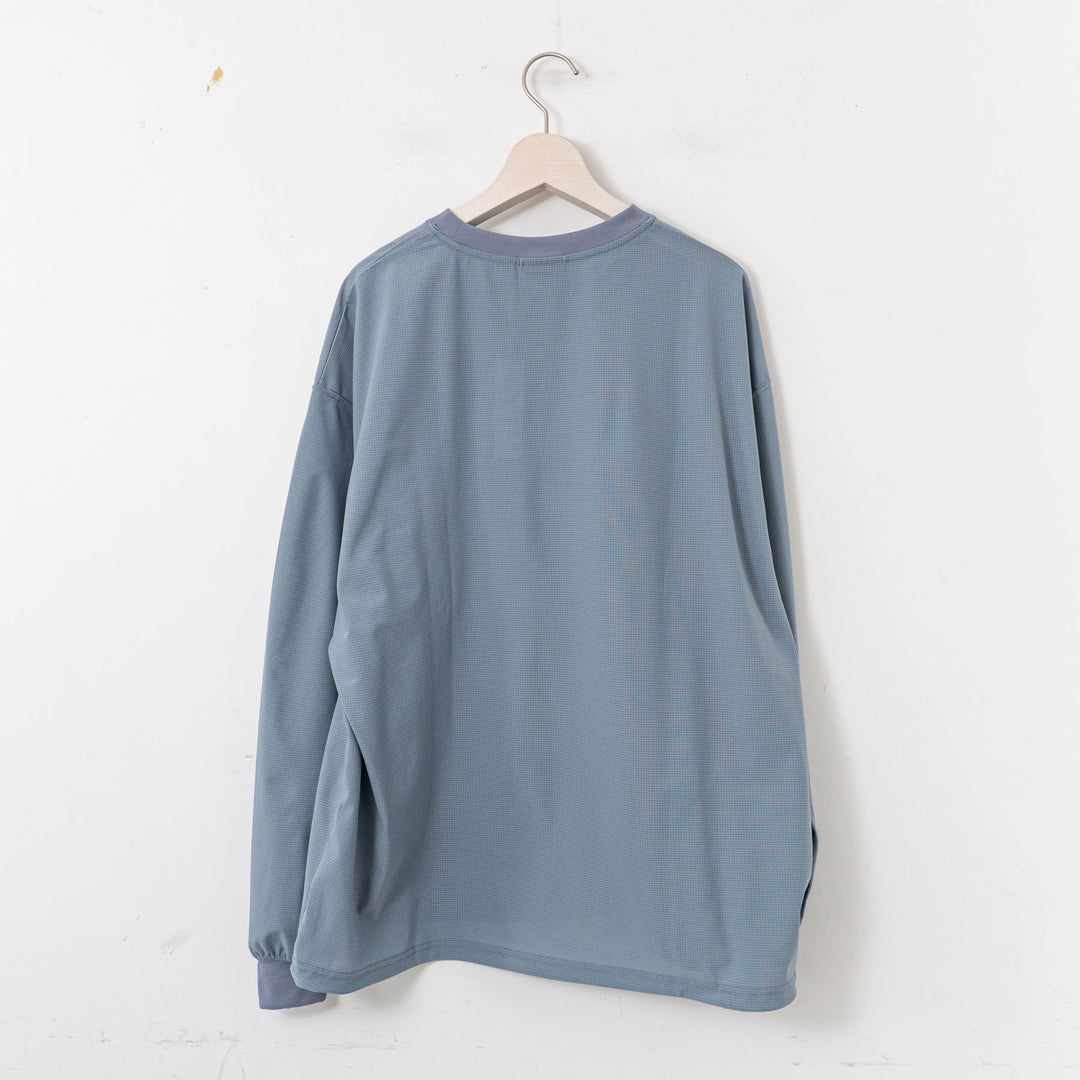 WILD THINGS/MEN　TECH MESH L/S TEE