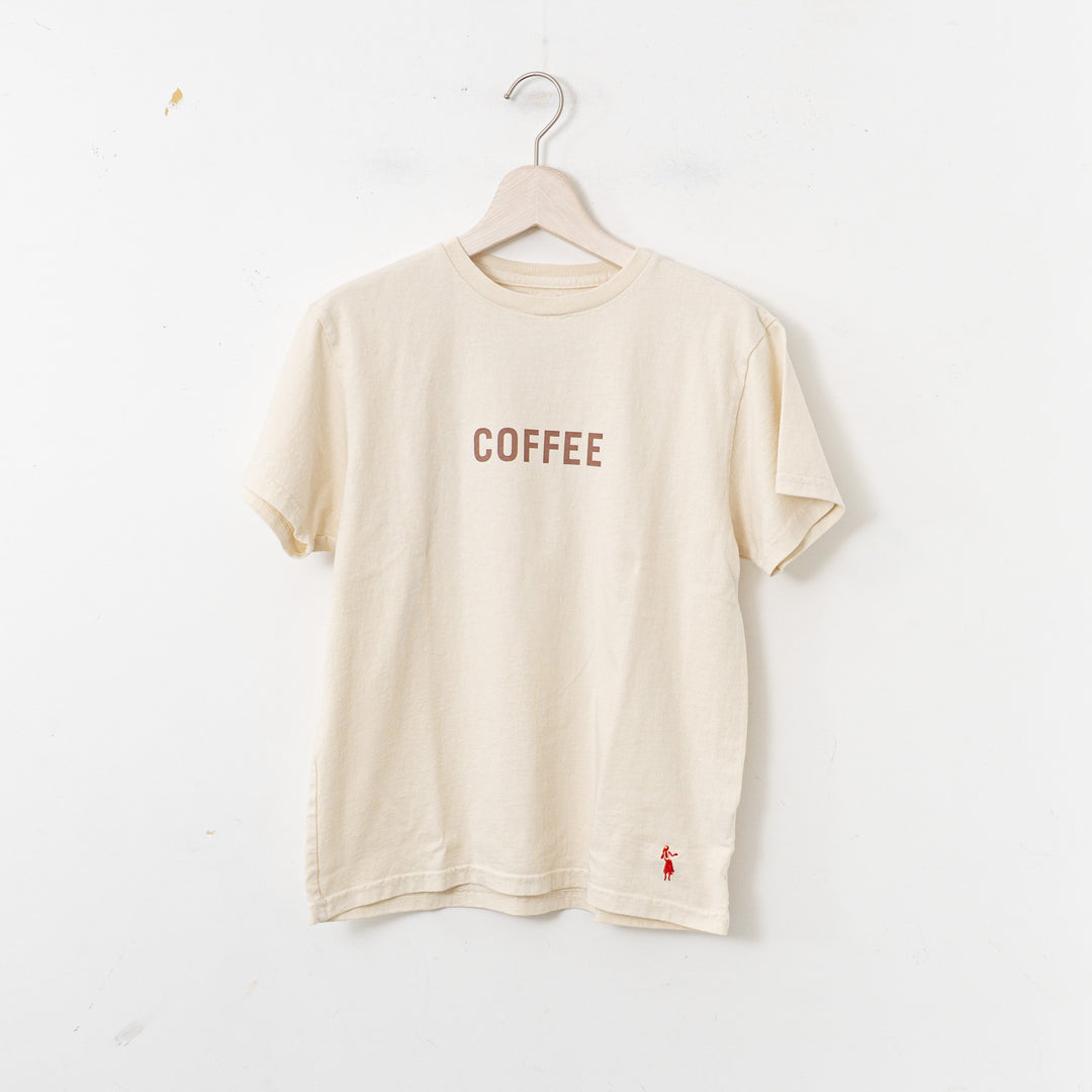 SUNSHINE+CLOUD/UNISEX　grown in the sun Tシャツ COFFEE-MILK