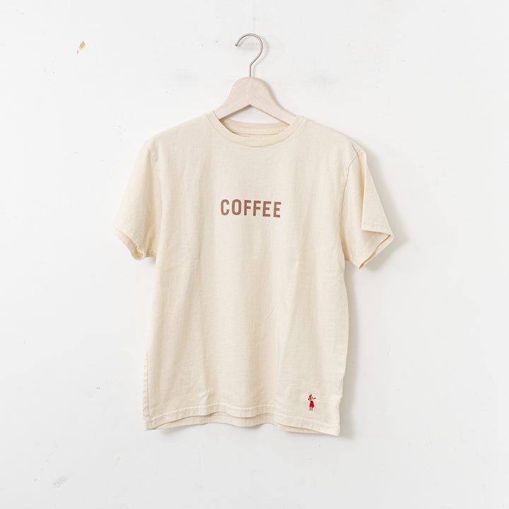 SUNSHINE+CLOUD/UNISEX　grown in the sun Tシャツ COFFEE-MILK
